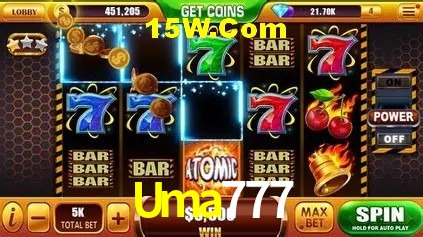 Jackpots e promoções na Uma777